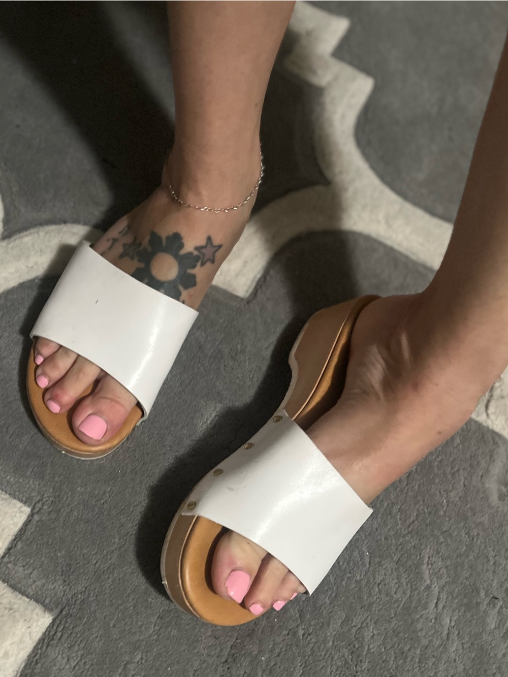 Donna Toscana wooden-sole clog